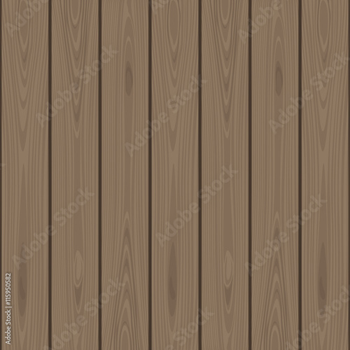 Dark wooden background. Wood texture. Vector illustration
