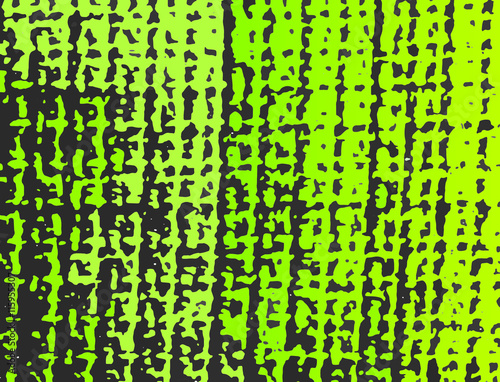 grade abstrata verde e preta