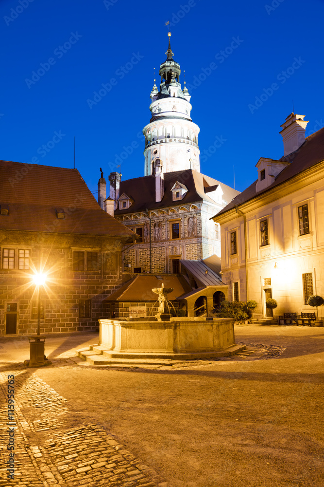 Obraz premium Old town in Cesky Krumlov, South Bohemia, Czech Republic