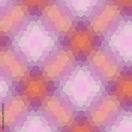 Tartan low poly hexagon style vector mosaic background