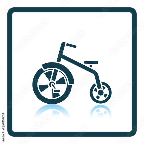 Baby trike icon