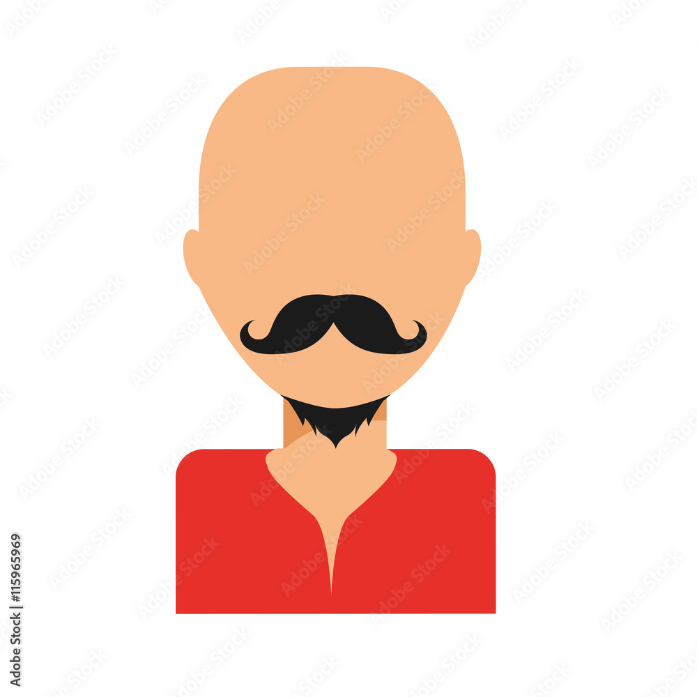 mustache guy icon