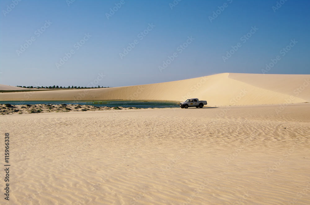Lagoon and dunes