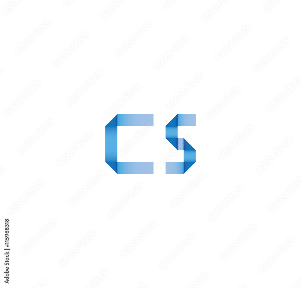c5 initial simple modern blue c5 initial simple modern blue