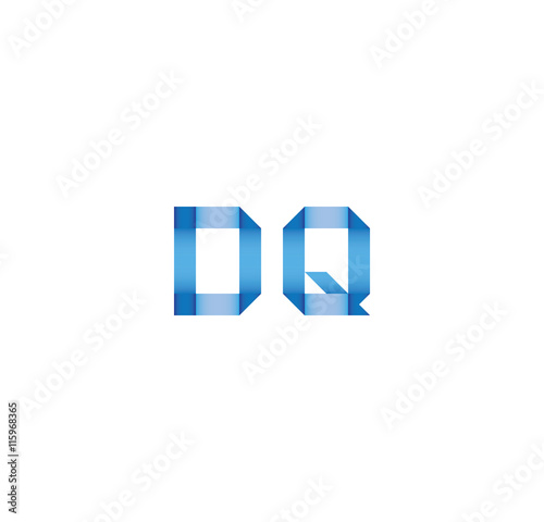 Free Download dq initial simple modern blue  - GFXLoad