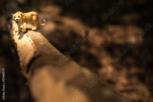 Leopard, miniature, figure, nature. © dreamsky