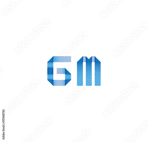 gm initial simple modern blue Free Download gm initial simple modern blue - GFXLoad