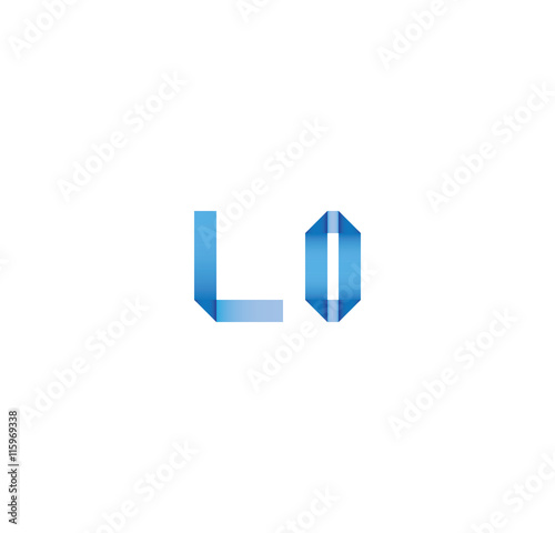 Free Download l0 initial simple modern blue  - GFXLoad