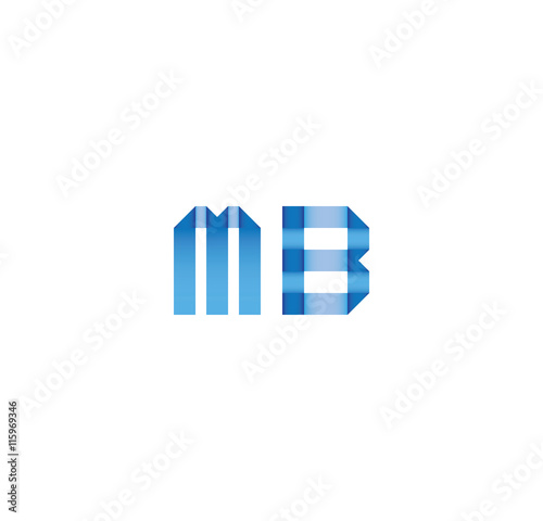 mb initial simple modern blue Free Download mb initial simple modern blue - GFXLoad
