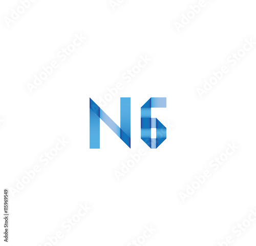 n6 initial simple modern blue  © otakzatikz