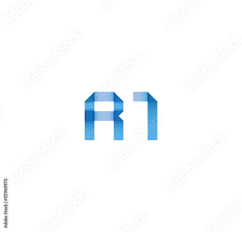 r1 initial simple modern blue Free Download r1 initial simple modern blue - GFXLoad