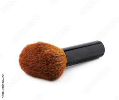 Kabuki mushroom makeup brush isolated