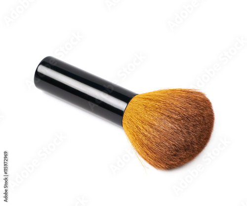 Kabuki mushroom makeup brush isolated