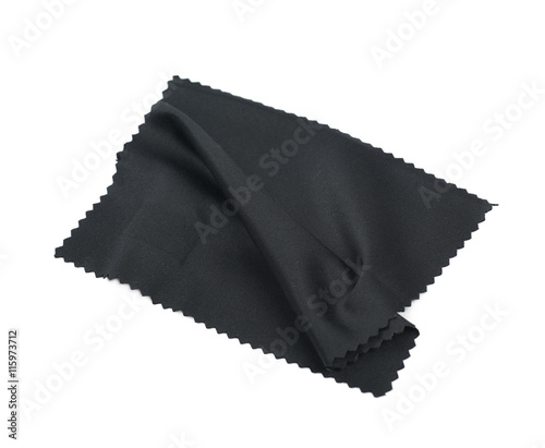 Foto Glass cleaning cloth isolated