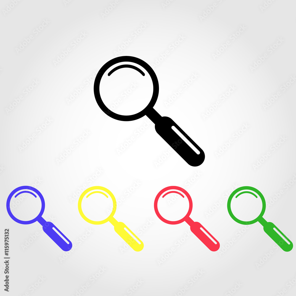 vector magnifying glass vector magnifying glass