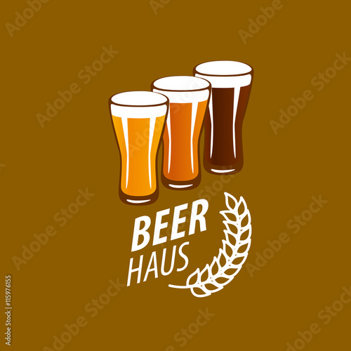 vector beer logo