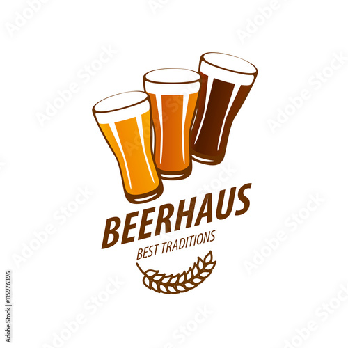 vector beer logo
