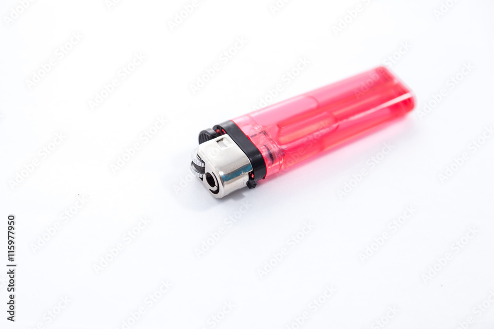 lighters isolated on the white background lighters isolated on the white background