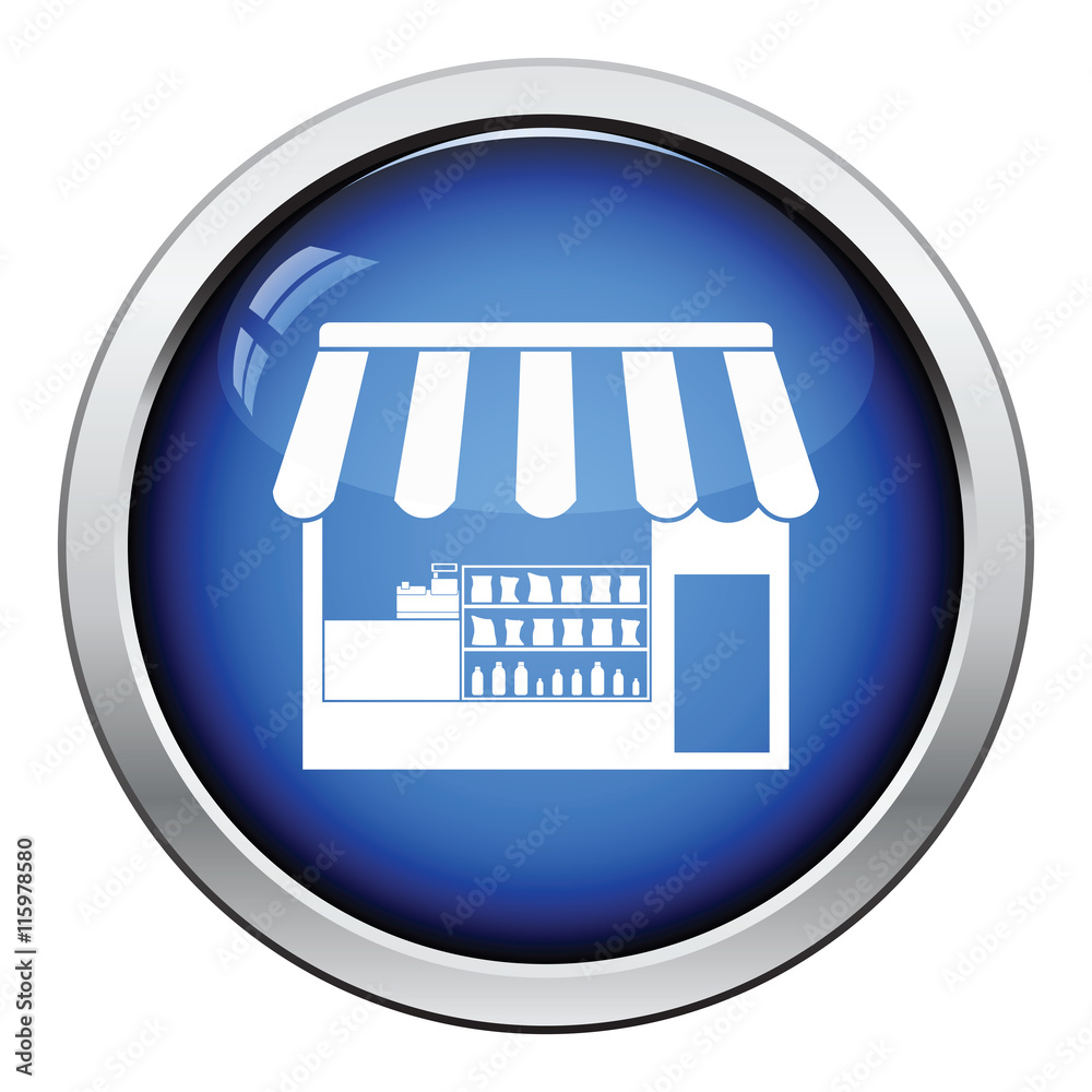 Tent shop icon Tent shop icon
