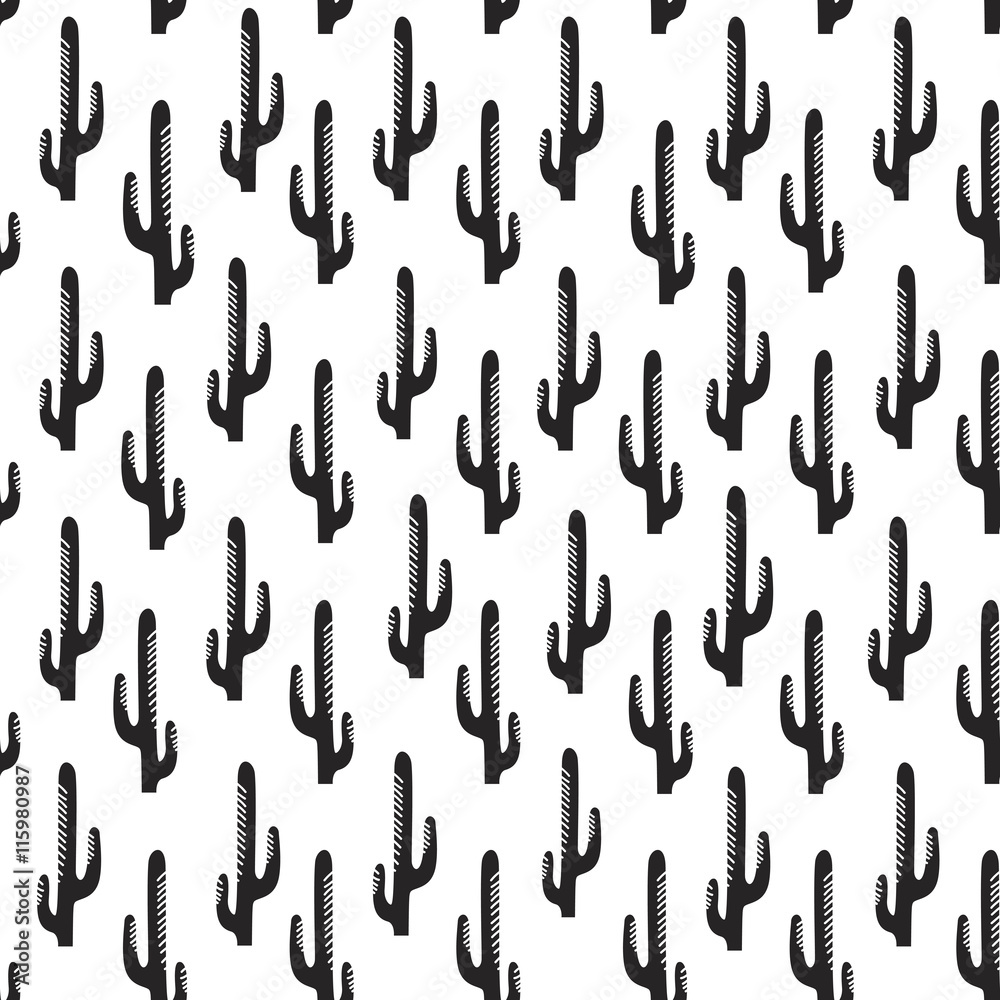 Cactus seamless pattern Cactus seamless pattern