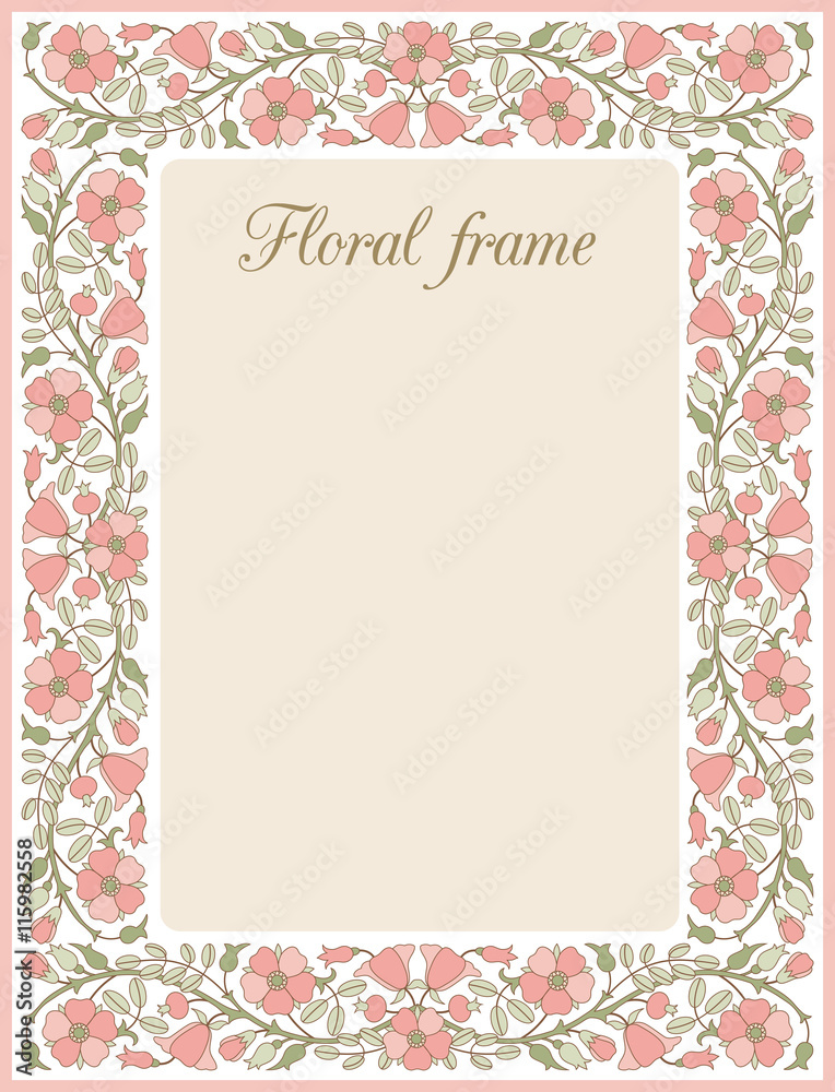 Flower frame