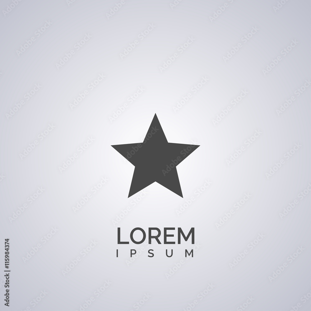 Obraz premium star icon. star logo