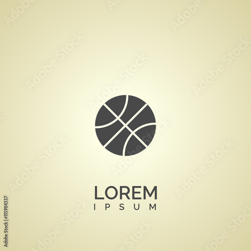 basketball icon. basketball logo