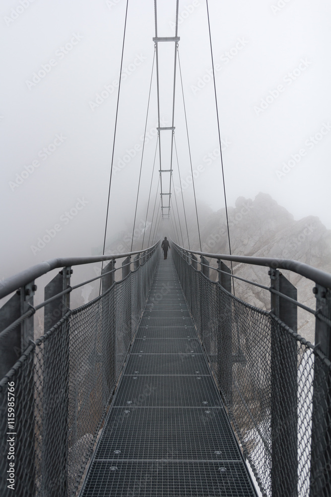 Obraz premium The bridge into nothing