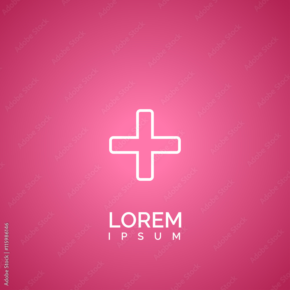 Obraz premium first aid icon. first aid logo