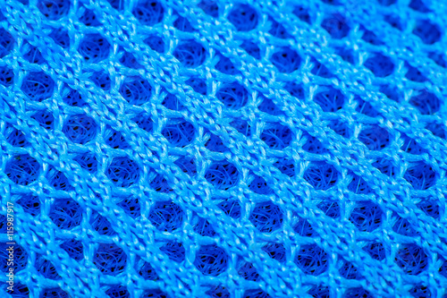 Close up of synthetic weave