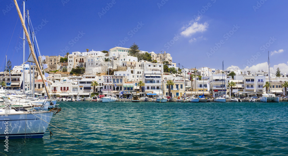 Greek holidays- pictorial island Naxos, Cyclades