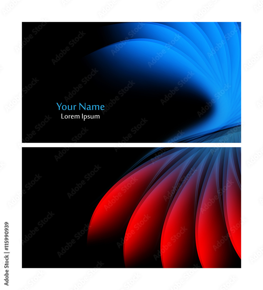 Fototapeta premium vector business card