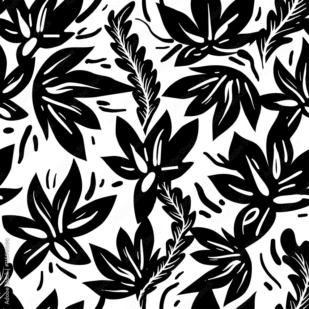 Ornamental floral pattern Ornamental floral pattern