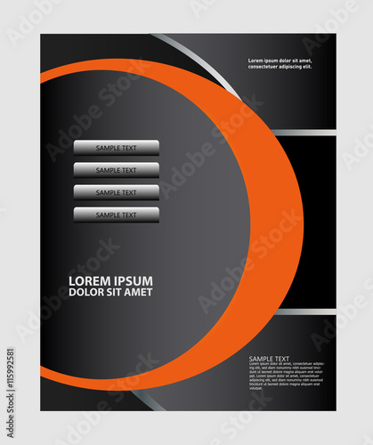 modern flyer background
