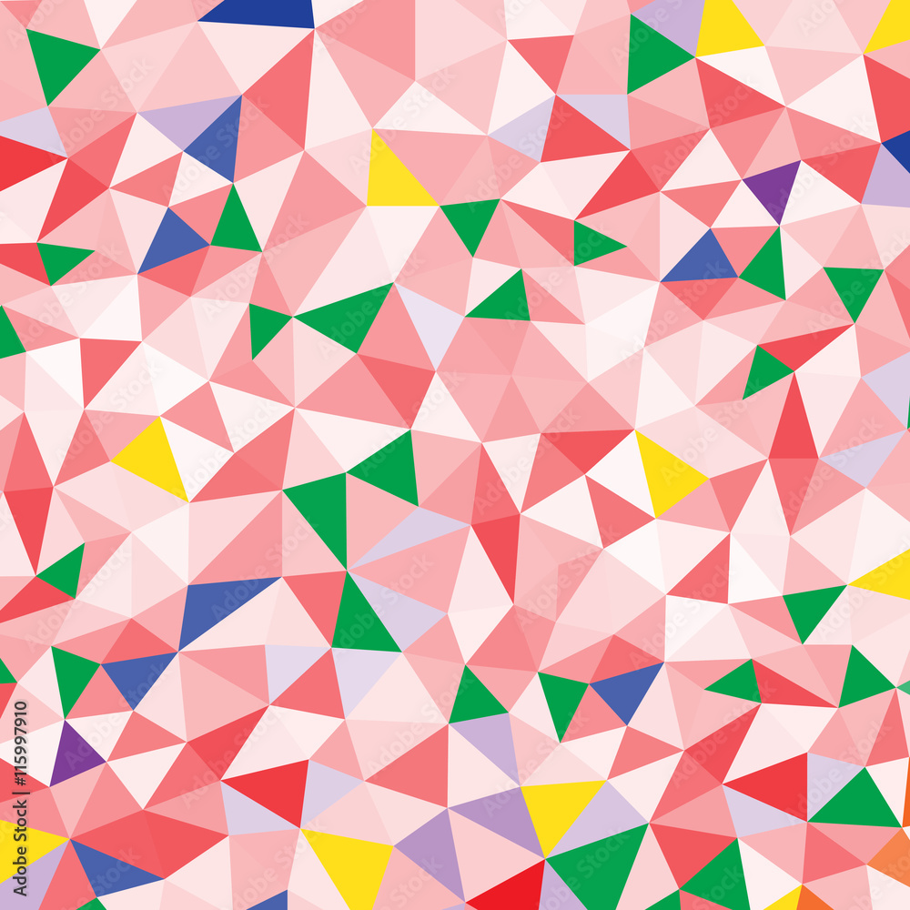 Abstract polygon pattern Abstract polygon pattern