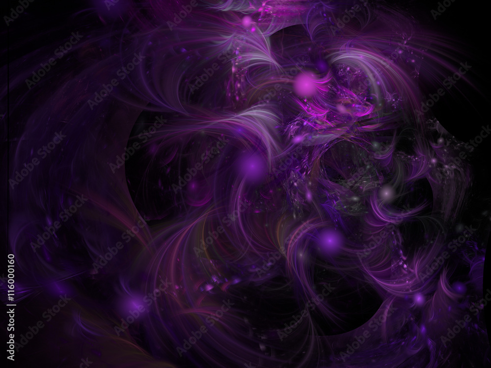 Fototapeta premium violet abstract fractal background