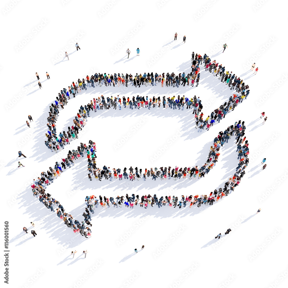 arrow direction shape icon 3D rendering arrow direction shape icon 3D rendering