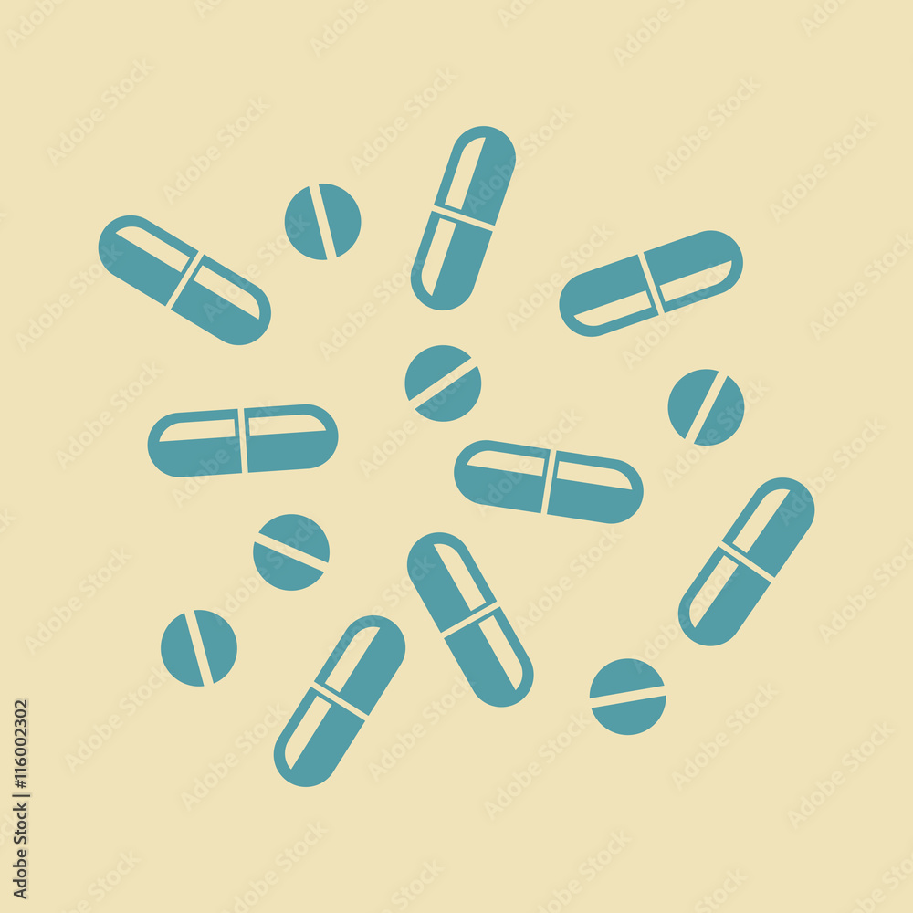 Medicine vector icon Medicine vector icon