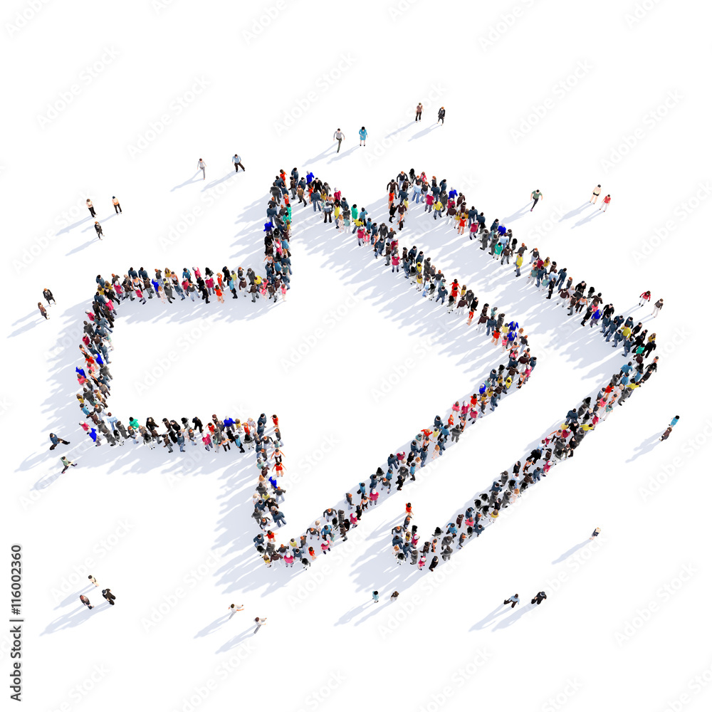 arrow direction shape icon 3D rendering arrow direction shape icon 3D rendering