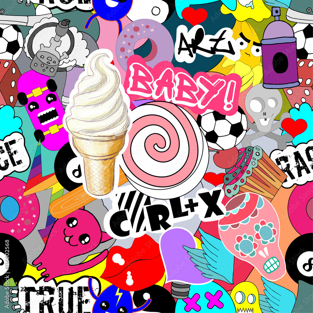 Colorful stickers Colorful stickers