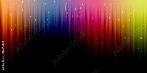 colorful bright glowing spectrum background illustration