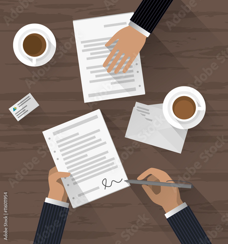 Business Verhandlung