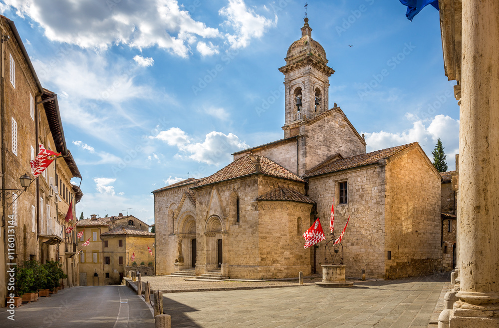 San Quirico Dorcia tuscan town