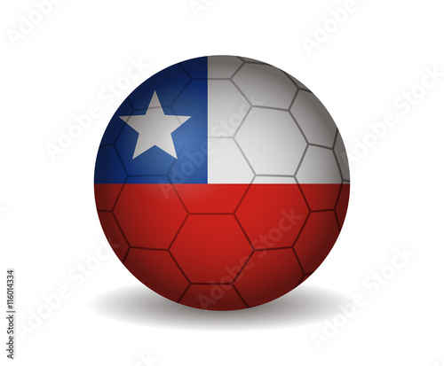 chile soccer ball