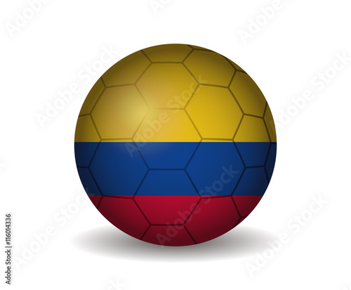 colombia soccer ball