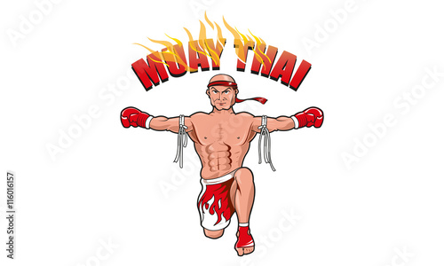 Muay Thai Kämpfer