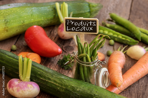 légumes produits locaux photo