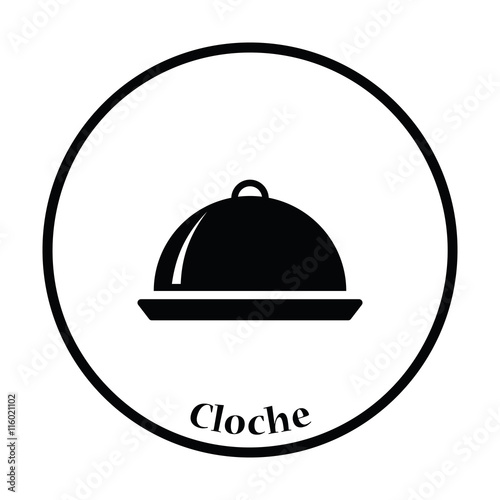 Restaurant  cloche icon