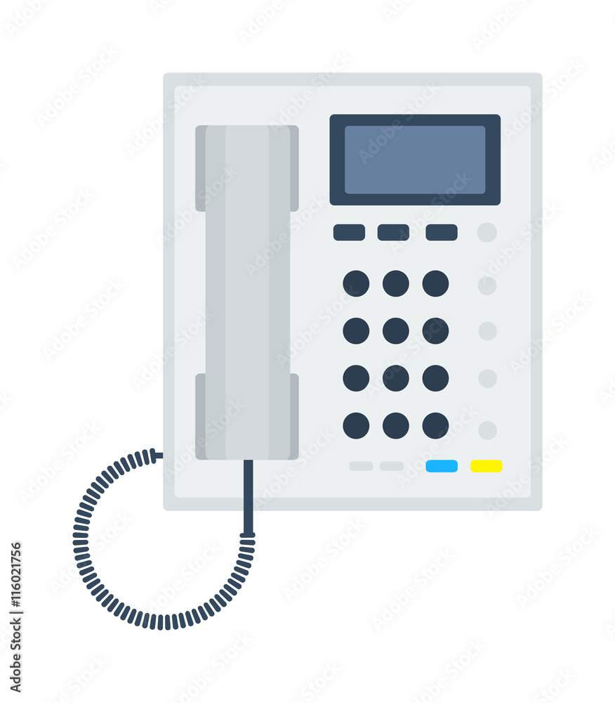 Mobile phone office vector illustration. Mobile phone office vector illustration.