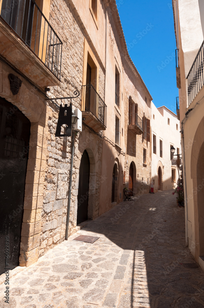 Ibiza old street